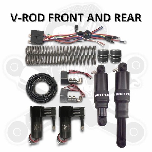 DIRTY AIR USA DIRTY AIR VROD Basic Front and Rear Air Suspension System